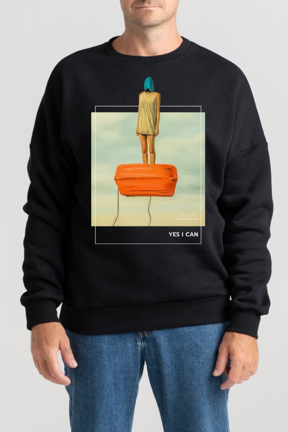 Unisex Sweatshirt “Yes I Can” Sweatshirts  - 4