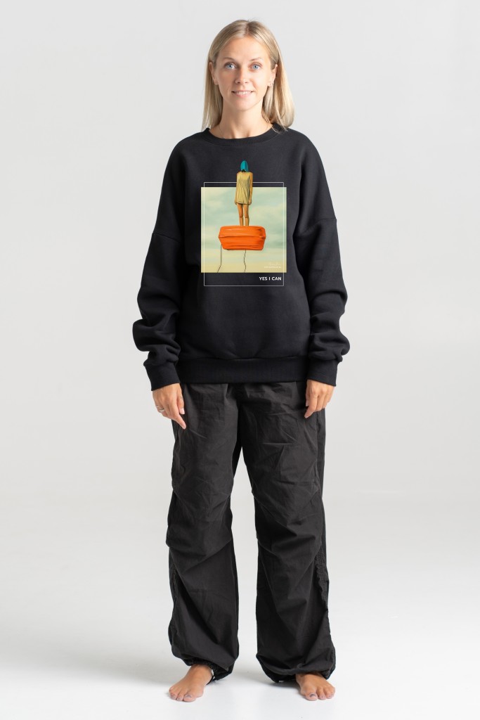Unisex Sweatshirt “Yes I Can” Sweatshirts  - 1