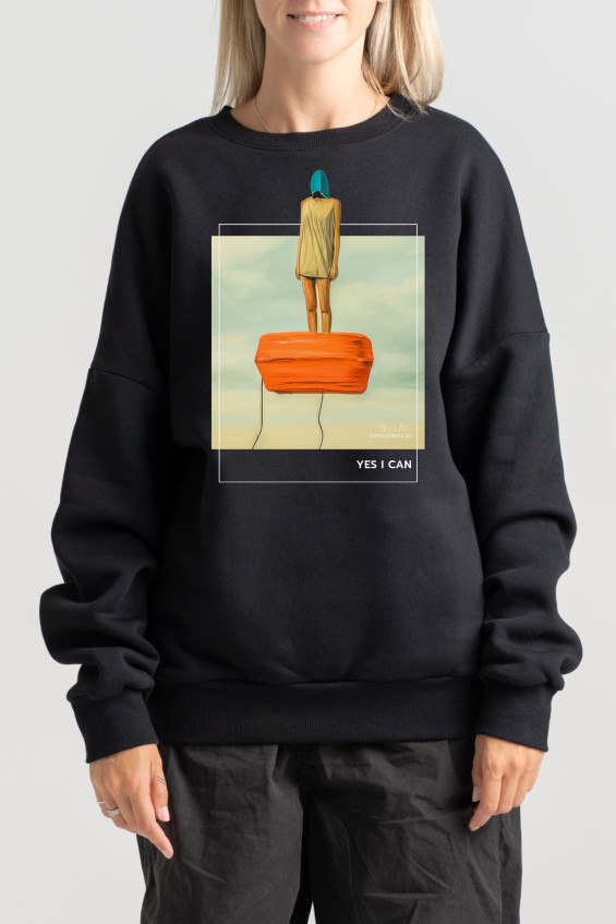 Unisex Sweatshirt “Yes I Can” Sweatshirts  - 3