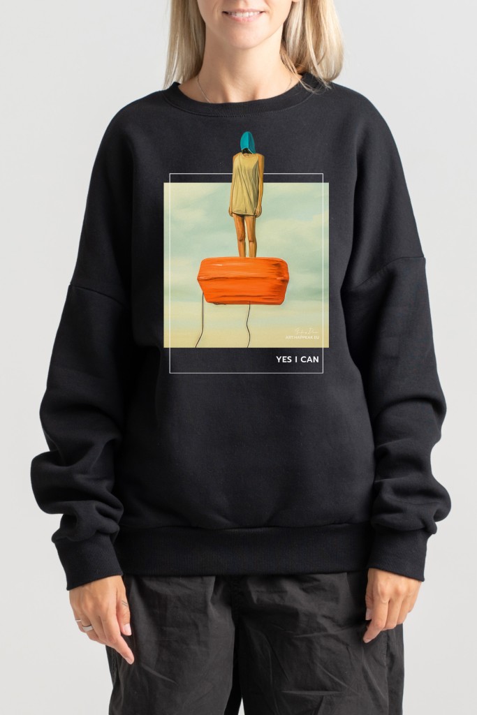 Unisex Sweatshirt “Yes I Can” Sweatshirts  - 3