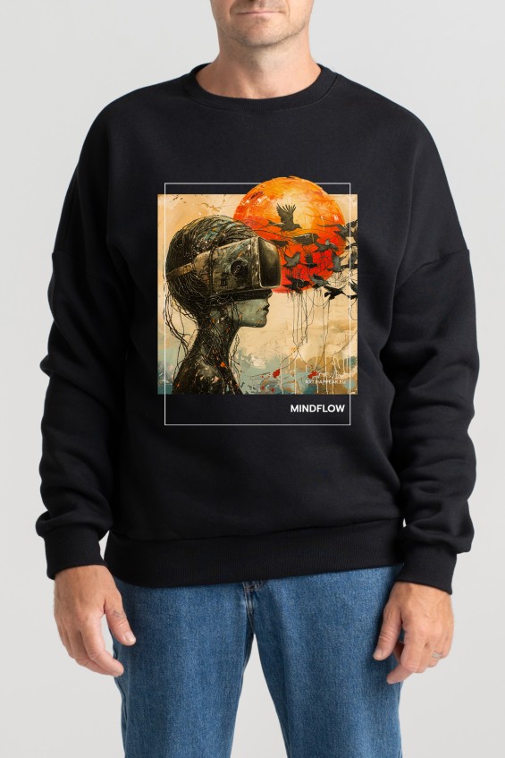 Unisex Sweatshirt “Mindflow” Sweatshirts  - 3
