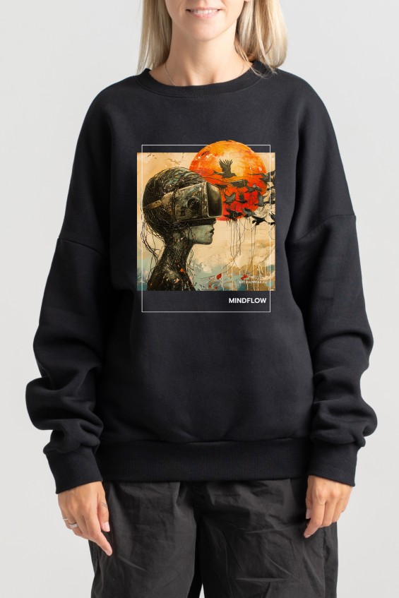 Unisex Sweatshirt “Mindflow” Sweatshirts  - 4
