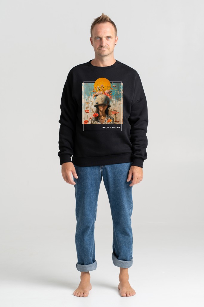 Unisex Sweatshirt “I’m On A Mission” Sweatshirts  - 1