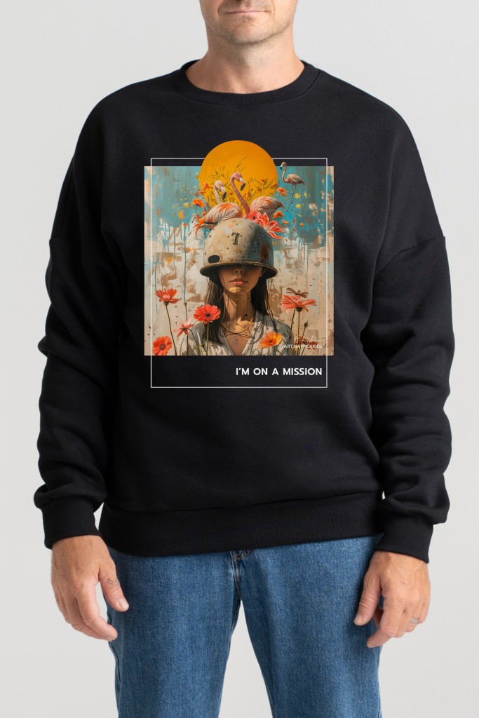 Unisex Sweatshirt “I’m On A Mission” Sweatshirts  - 3