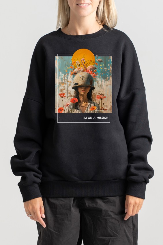 Unisex Sweatshirt “I’m On A Mission” Sweatshirts  - 4