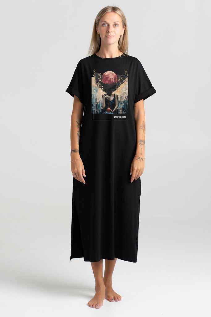 Long dress “Brainfreeze” Dresses - 3 Long dress “Brainfreeze” Dresses - 3