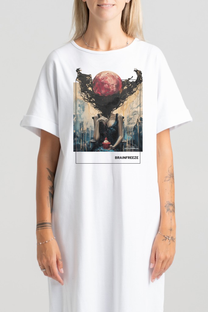 Long dress “Brainfreeze” Dresses - 4 Long dress “Brainfreeze” Dresses - 4