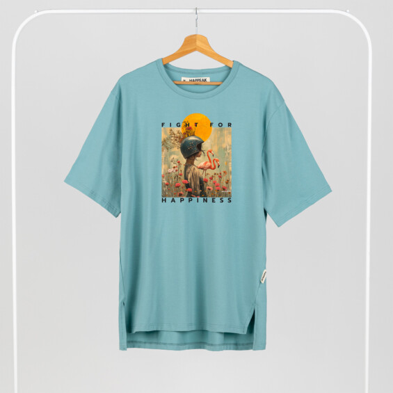 Unisex T-shirt “Fight For Happiness” T-shirts  - 2