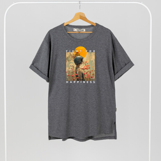 Unisex T-shirt “Fight For Happiness” T-shirts  - 3