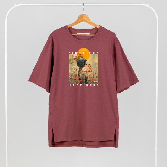 Unisex T-shirt “Fight For Happiness” T-shirts  - 4