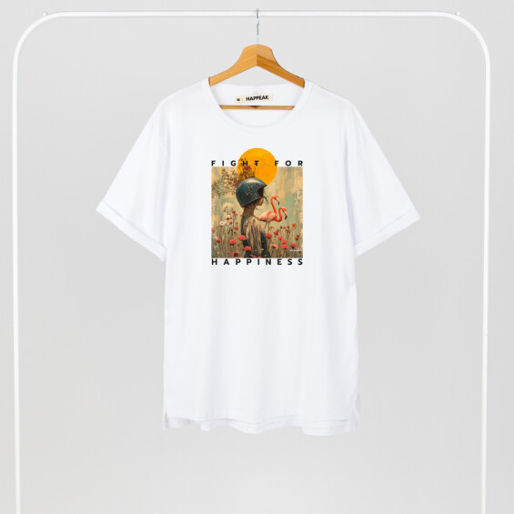 Unisex T-shirt “Fight For Happiness” T-shirts  - 5