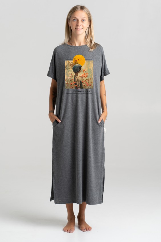 Long dress “Happiness Is A Journey” Dresses  - 2