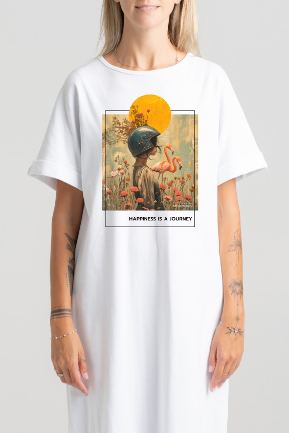 Long dress “Happiness Is A Journey” Dresses  - 4