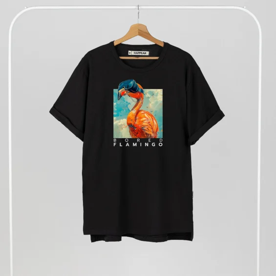 Unisex T-shirt “Bored Flamingo” T-shirts  - 3