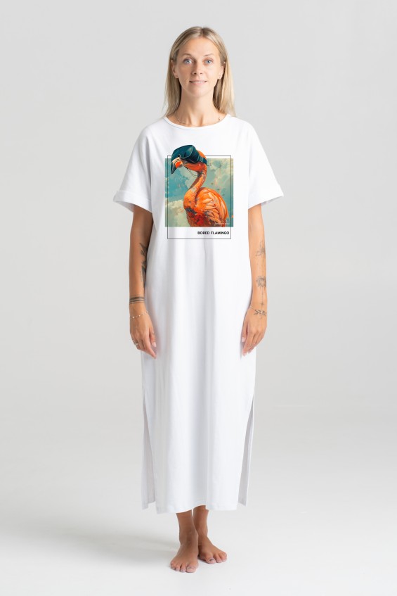 Long dress “Bored Flamingo” Dresses  - 2