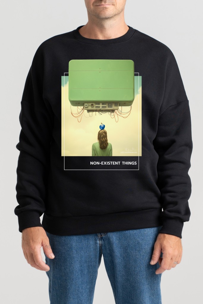 Unisex Sweatshirt “Non-Existent Things” Sweatshirts - 4 Unisex Sweatshirt “Non-Existent Things” Sweatshirts - 4