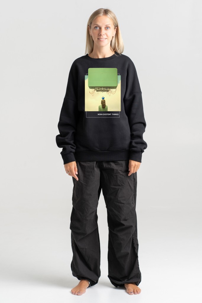 Unisex Sweatshirt “Non-Existent Things” Sweatshirts - 1 Unisex Sweatshirt “Non-Existent Things” Sweatshirts - 1