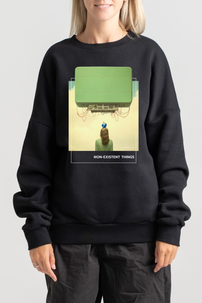 Unisex Sweatshirt “Non-Existent Things” Sweatshirts - 3 Unisex Sweatshirt “Non-Existent Things” Sweatshirts - 3