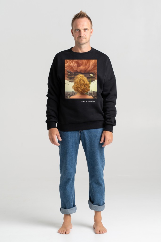 Unisex Sweatshirt “Public Opinion” Sweatshirts  - 1