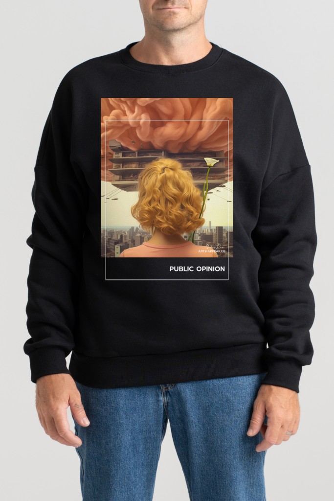 Unisex Sweatshirt “Public Opinion” Sweatshirts  - 3