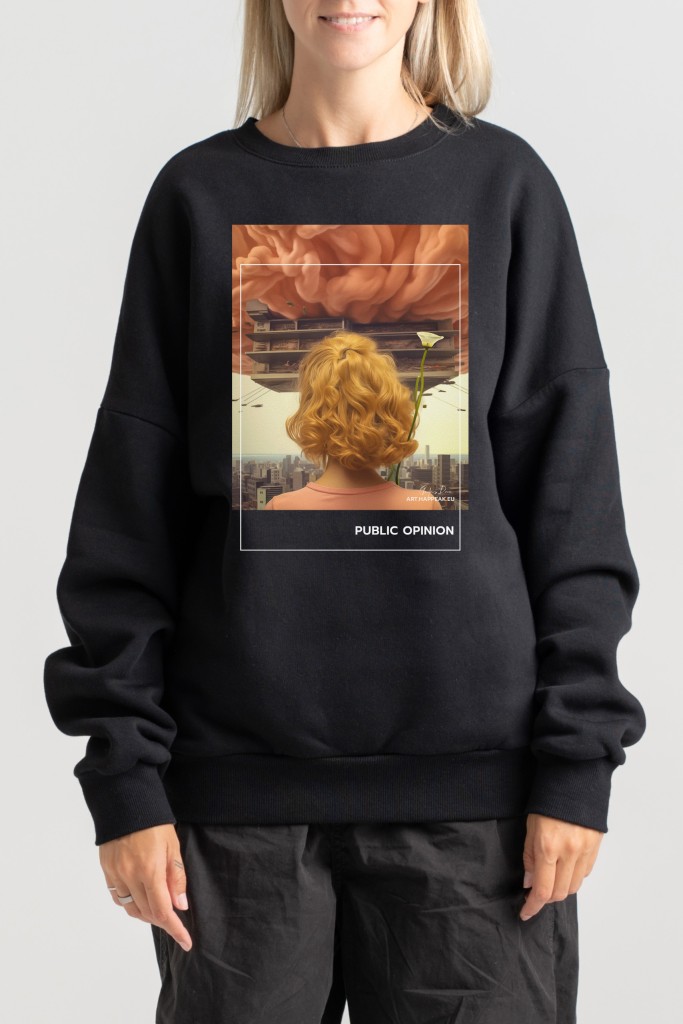 Unisex Sweatshirt “Public Opinion” Sweatshirts  - 4