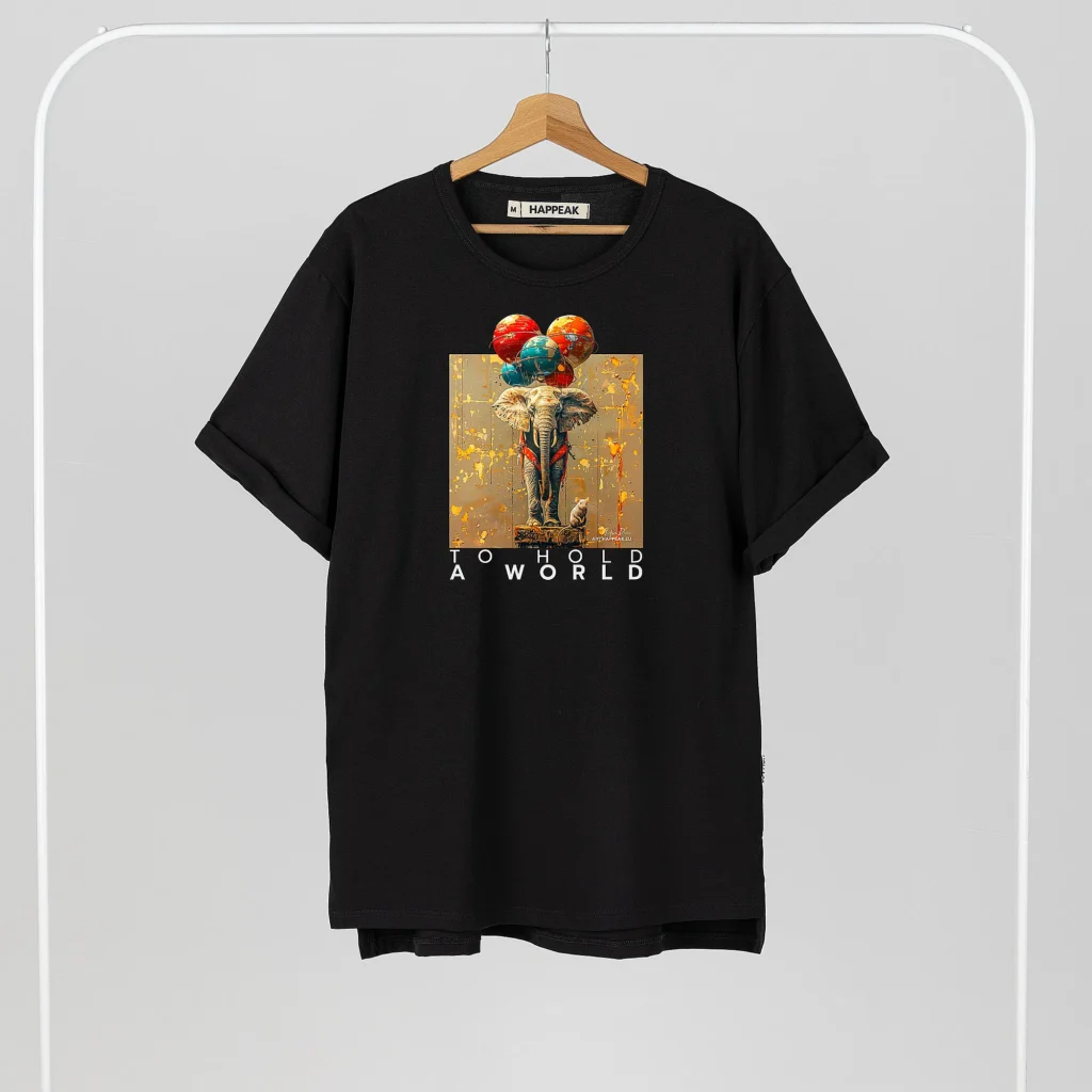 Unisex T-shirt “To hold a world” T-shirts  - 4