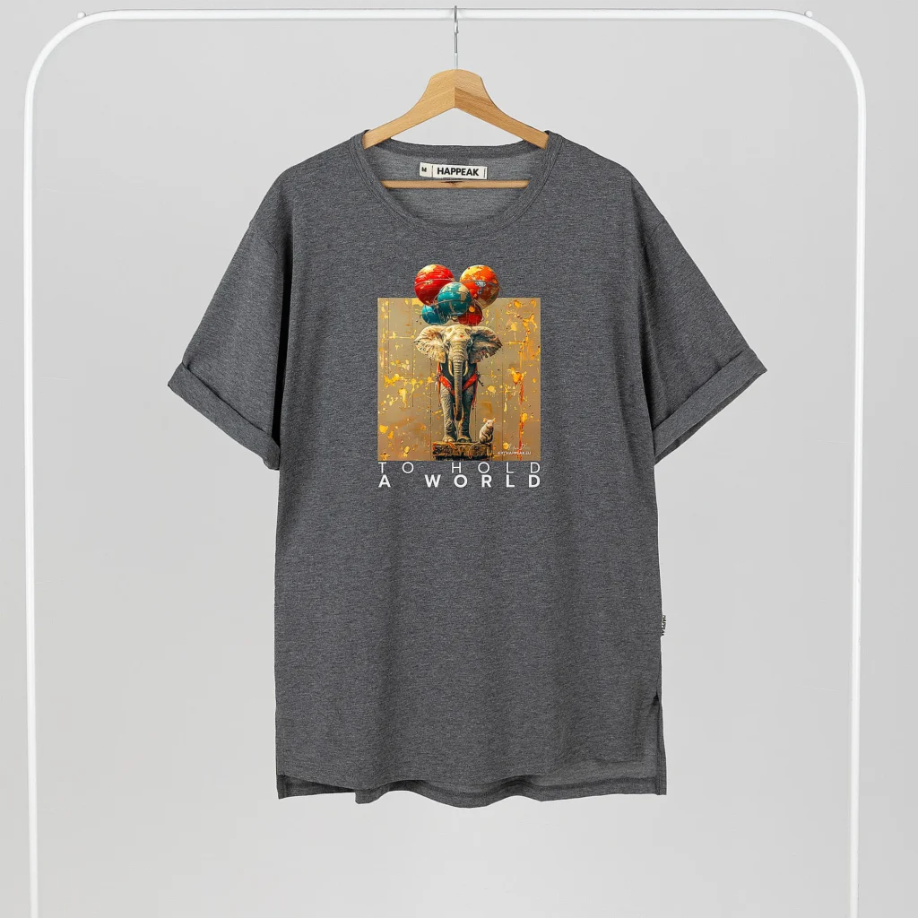 Unisex T-shirt “To hold a world” T-shirts  - 1