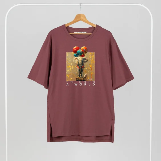 Unisex T-shirt “To hold a world” T-shirts  - 3