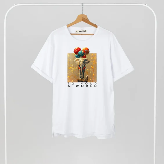 Unisex T-shirt “To hold a world” T-shirts  - 2