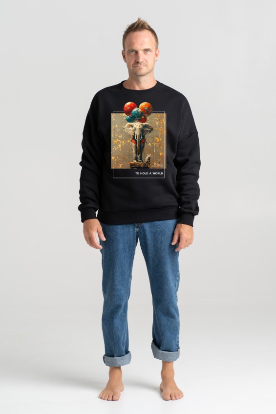 Unisex Sweatshirt “To hold a world” Sweatshirts  - 2