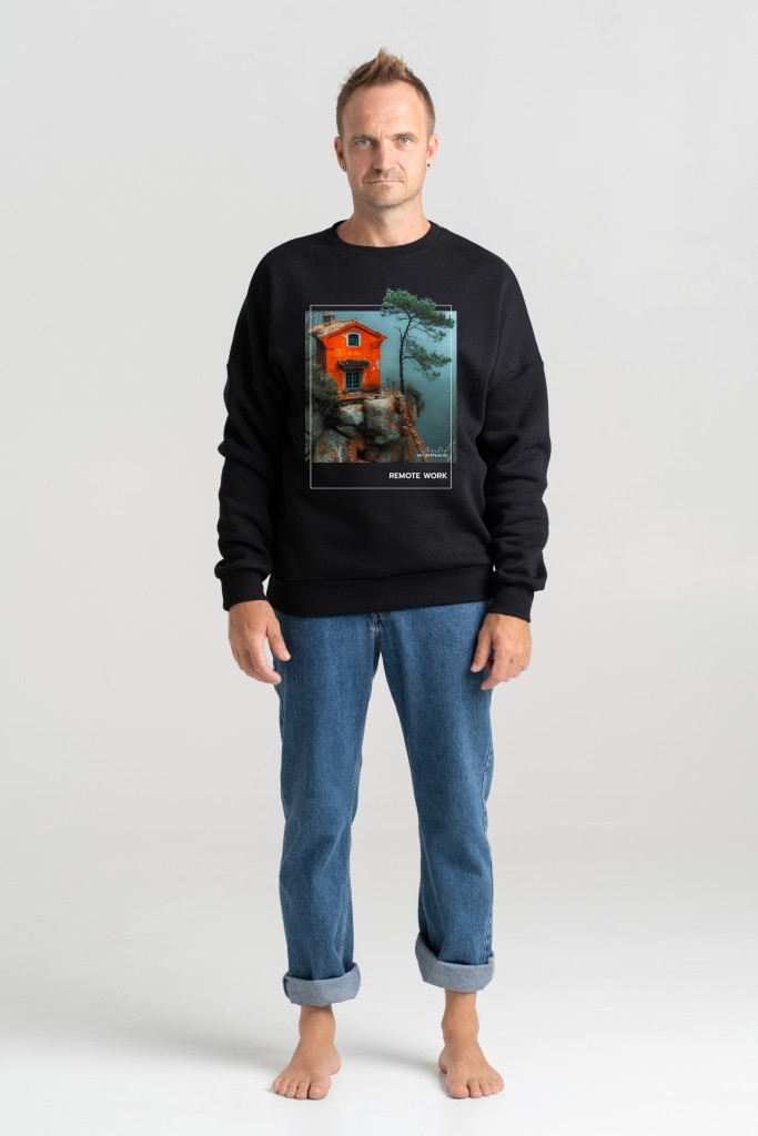 Unisex Sweatshirt “Remote job” Sweatshirts  - 2