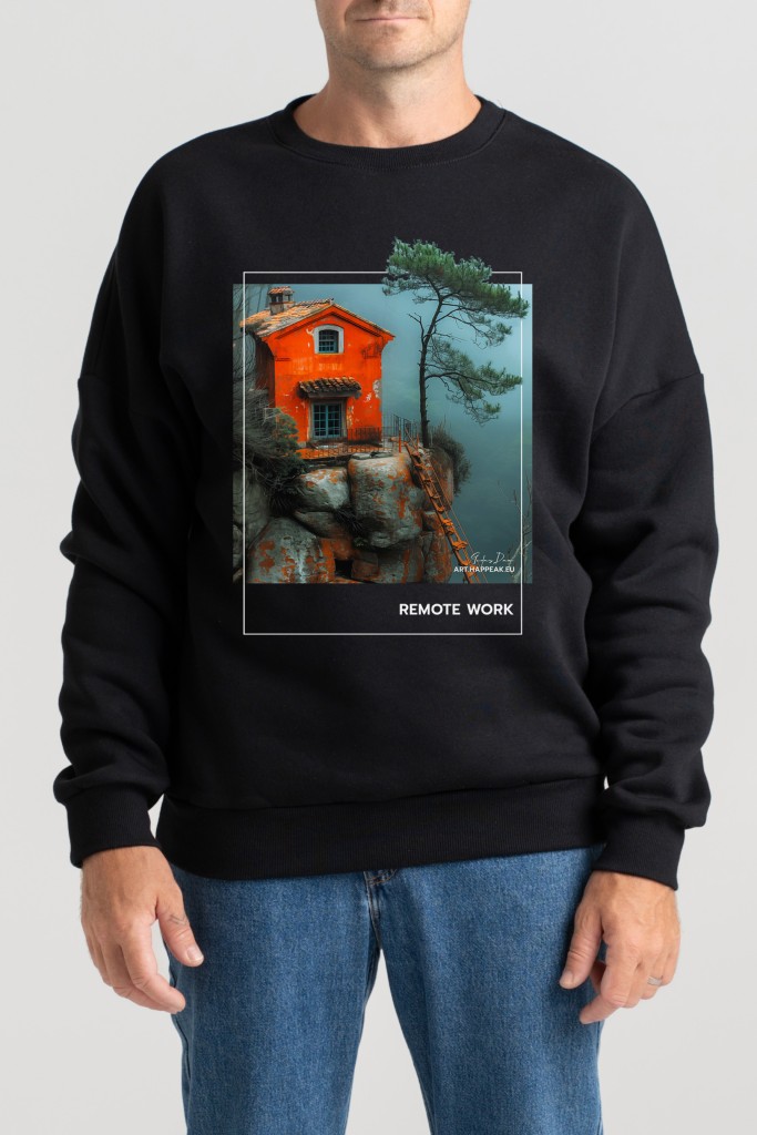 Unisex Sweatshirt “Remote job” Sweatshirts  - 4