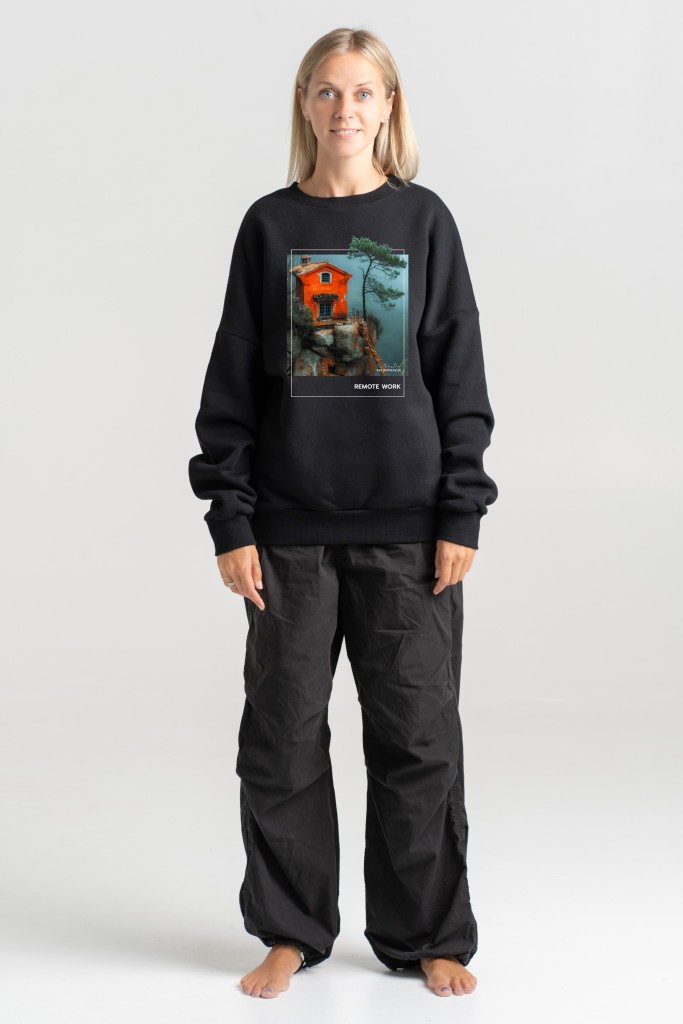 Unisex Sweatshirt “Remote job” Sweatshirts  - 1