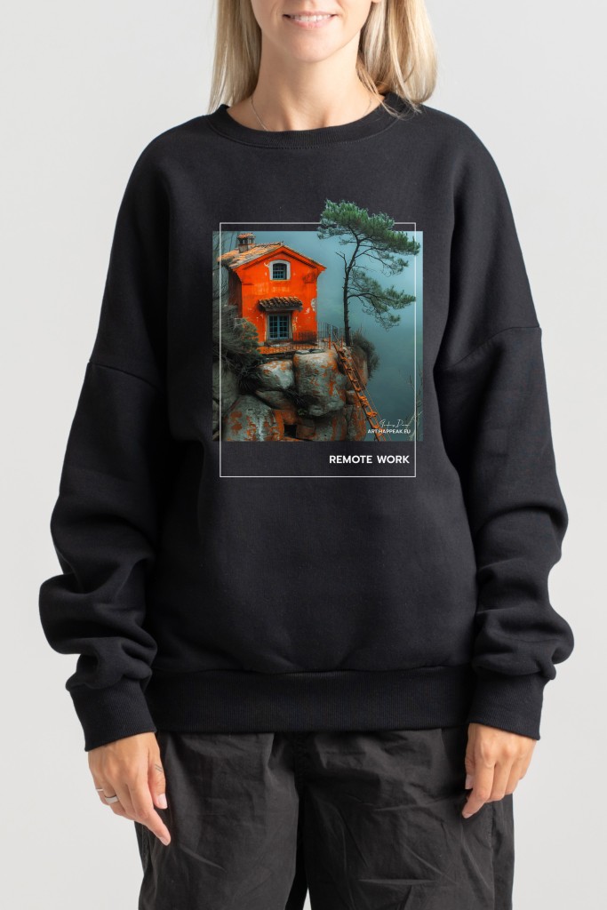 Unisex Sweatshirt “Remote job” Sweatshirts  - 3