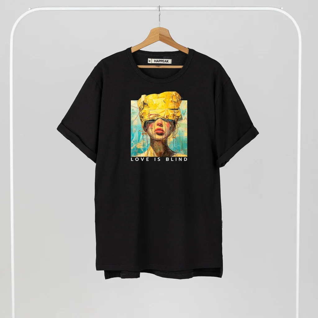 Unisex T-shirt “Love Is Blind” T-shirts  - 4