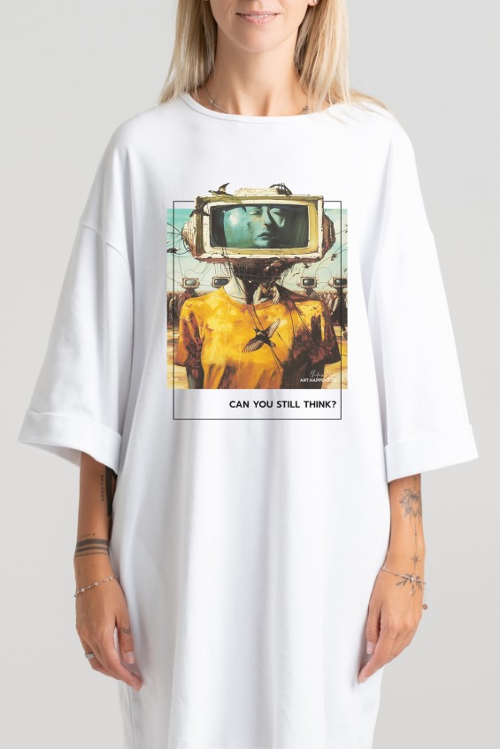 Short dress “Can you think?” Dresses  - 6