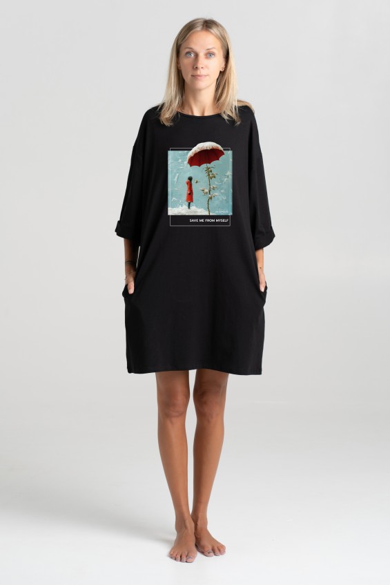 Short Dress “Save me from myself” Dresses  - 3