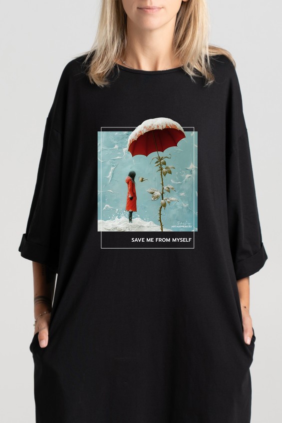 Short Dress “Save me from myself” Dresses  - 6