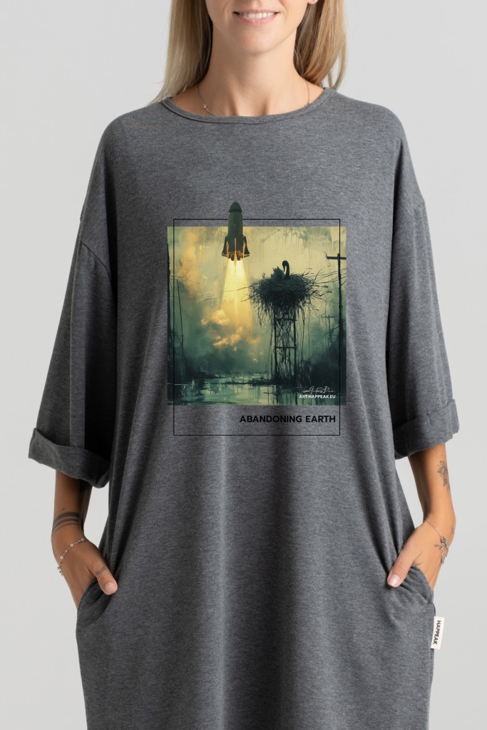 Short Dress “Abandoning Earth” Dresses  - 4