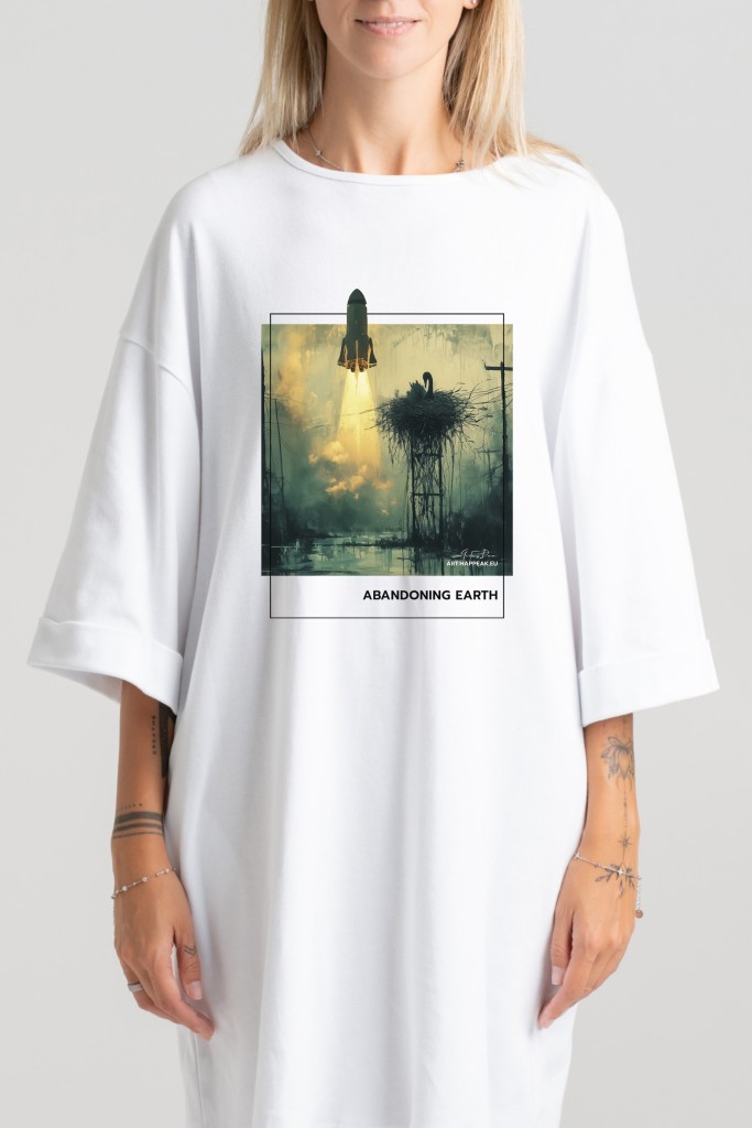 Short Dress “Abandoning Earth” Dresses  - 5