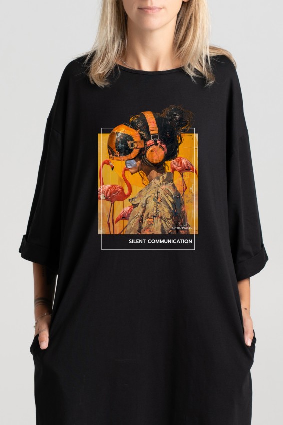 Short Dress “Silent Communication” Dresses  - 6