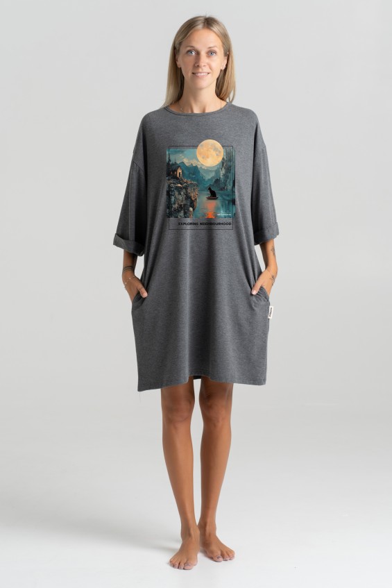 Short dress “Exploring Neighbourhood” Dresses - 2 Short dress “Exploring Neighbourhood” Dresses - 2