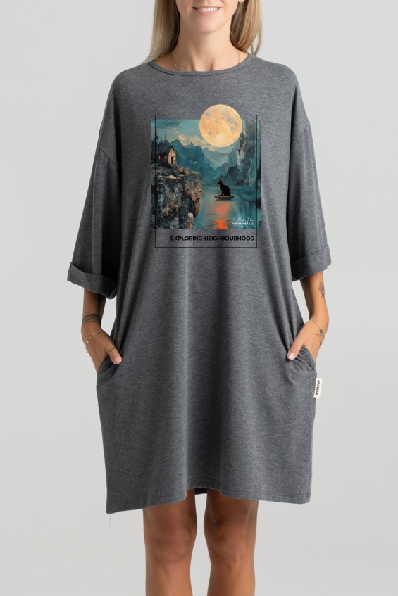 Short dress “Exploring Neighbourhood” Dresses - 5 Short dress “Exploring Neighbourhood” Dresses - 5