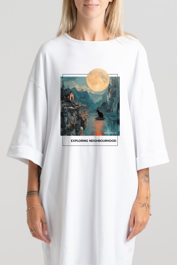 Short dress “Exploring Neighbourhood” Dresses - 4 Short dress “Exploring Neighbourhood” Dresses - 4