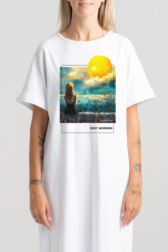 Long dress “Eggy Morning” Dresses  - 6