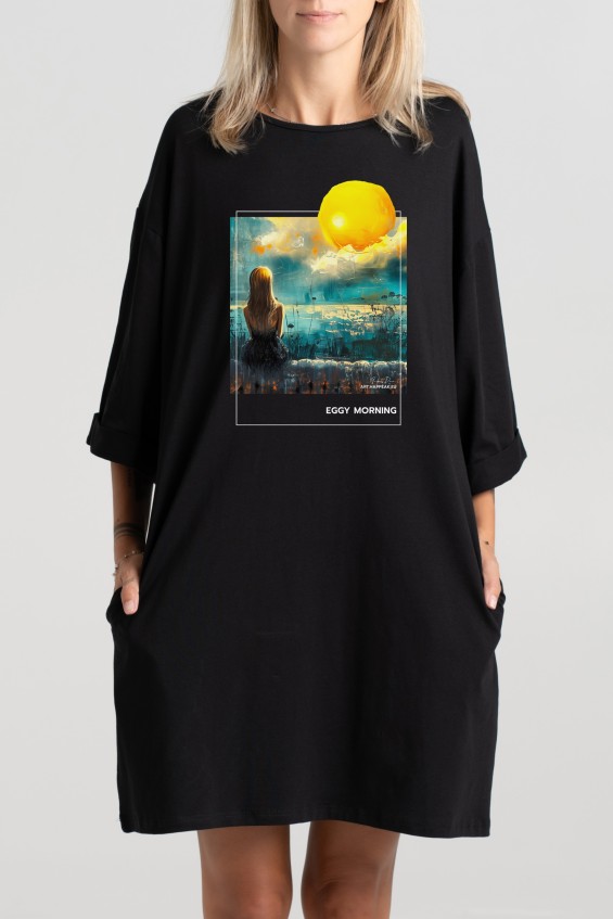 Short dress “Eggy Morning” Dresses  - 5