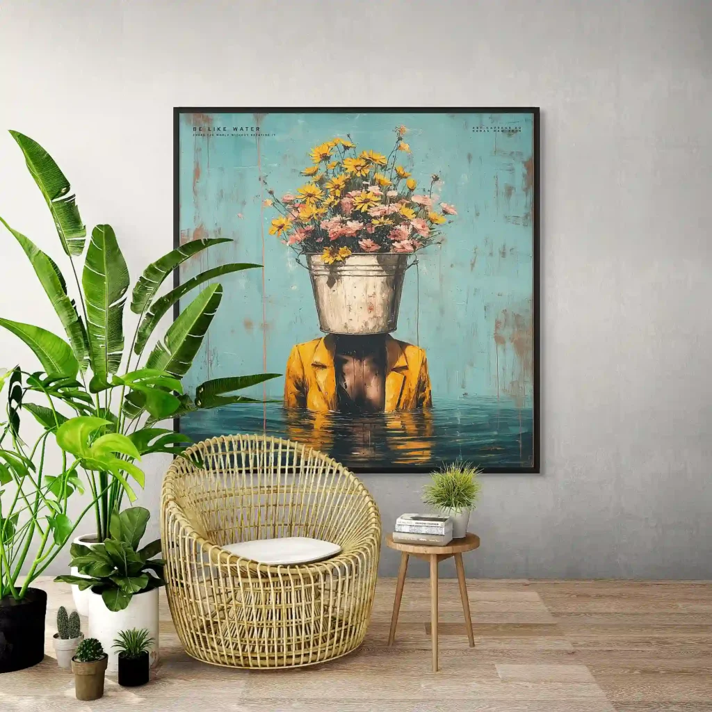 Canvas “Be Water My Friend” Canvas  - 1