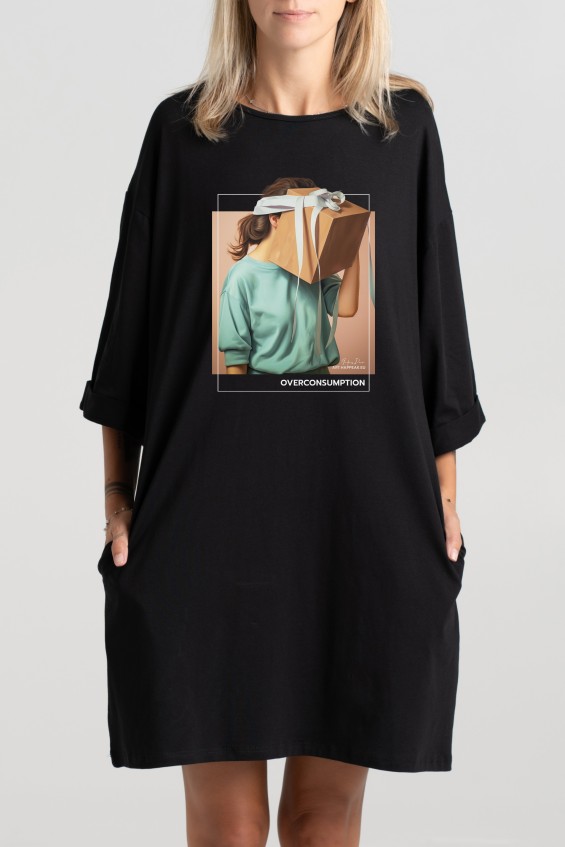 Short dress “Overconsumption” Dresses - 4 Short dress “Overconsumption” Dresses - 4