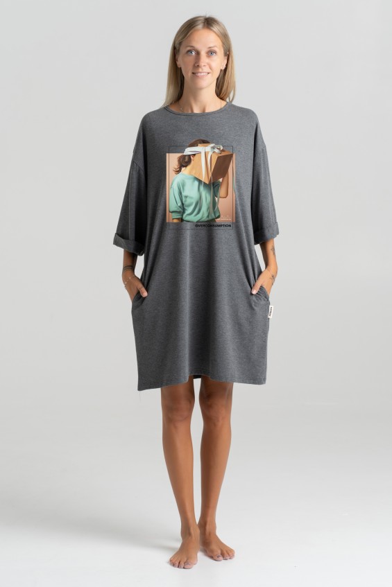 Short dress “Overconsumption” Dresses - 3 Short dress “Overconsumption” Dresses - 3