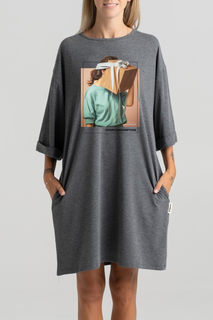 Short dress “Overconsumption” Dresses  - 6